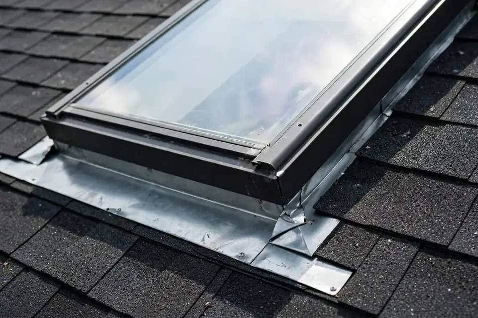 Skylight on a residential roof in Union City NJ